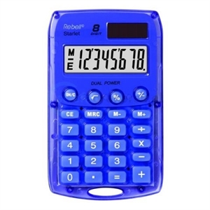 Rebell Starlet kalkulator w kolorze fioletowym
